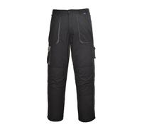 Portwest TX16 Contrast Lined Trousers Black L