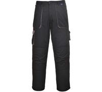 Portwest TX16 Contrast Lined Trousers Black L