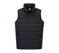 Portwest S549 Heated Gilet Carbon Fibre Panels Core Warmth Bodywarmer | Three Heat Settings, Rechargeable Power Pack, Wind Resistance, Insulatex Pro Lining