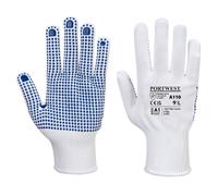 Portwest Unisex Adult A110 Polka Dot Grip Gloves