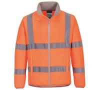 Portwest Unisex Adult Eco Friendly Hi-Vis Fleece Jacket
