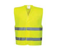 Portwest Unisex Adult Reflective Hi-Vis Vest Yellow (L-Xl)