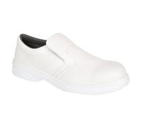 Portwest Unisex Adult Slip-On Occupational Shoes White (5 Uk)