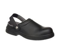 Portwest Unisex Adult Steelite Safety Clog Black (4 Uk)