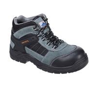 Portwest Unisex Adult Trekker Plus Cow Suede Compositelite Safety Boots Black (11 Uk)