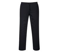 PORTWEST Unisex Chefs Drawstring Trouser Elasticated Waist Lightweight Comfort