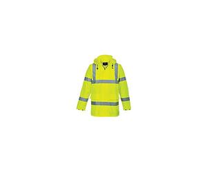 Portwest US160 Hi-Vis Rain Lite Traffic Jacket Long Sleeve Machine Washable