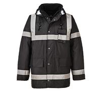 Portwest US433 Iona Lite Traffic Jacket Long Sleeve Thermal Hooded