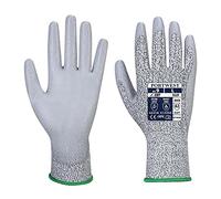 Portwest Vending LR Cut PU Palm Glove, Size: XL, Colour: Grey, VA620G7RXL