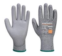 Portwest Vending MR Cut PU Palm Glove M Gry (Pack of 24)