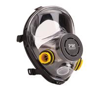 Portwest Vienna Full Face Mask Black Colour: Black One Size
