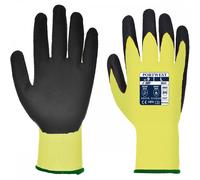 Portwest Vis-Tex PU Cut Resistant Glove Yellow/Black XL Colour: Yellow XL