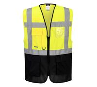 PORTWEST Warsaw Hi-Vis Contrast Executive Vest C476
