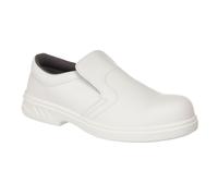 Portwest Water Resistant Slip on Steel Toe Safety Shoes Kitchen Catering SRC S2
