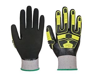 Portwest Waterproof HR Cut Impact Glove 1 Pair Grey/Black XL AP55G8RXL
