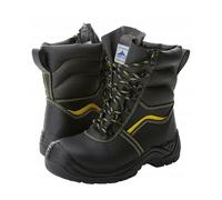 Portwest Waterproof Safety Boots FW05 PVC Fur Lined Steel Toe Cap Shoe Work Wear