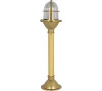 Portwest Westport Kingston Coastal Outdoor Post Light Brass