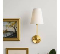 Portwest Westport Manon Usb Rechargeable Led Wall Light Brass