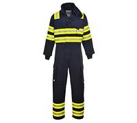 Portwest Wildland Fire Coverall, Color: Navy, Size: Large, FR98NARL