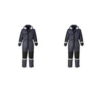 Portwest Winter Coverall, Size: XL, Colour: Navy, S585NARXL (Pack of 2)