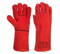 Portwest Winter Welding Gauntlet, Color: Red, Size: XL, A505RERXL