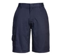 Portwest Womens Cargo Combat Work Shorts Half-Elasticated Waist Short Trousers