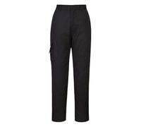 Portwest Women's Combat Trouser, Size: XL, Colour: Black Tall, C099BKTXL
