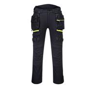 PORTWEST Women's Hi Vis Detachable Holster Pocket Trouser 4 Way Stretch Kneepads