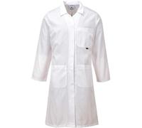 Portwest Womens Standard Work Coat White 2XL