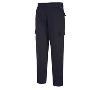 Portwest Women's Stretch Slim Cargo Trousers in Black | Size: 20 Portwest Black 20