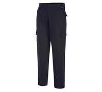 Portwest Women's Stretch Slim Cargo Trousers in Dark Navy | Size: 14 Portwest Dark Navy 14