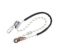 Portwest Work Positioning Lanyard with Grip Adjuster, Size: One Size, Colour: White, FP26WHR