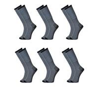 PORTWEST Work Socks 6 Pair Pack Padded soles and Toebox for Extra Comfort