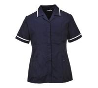 Portwest Tunic LW20 Classic - Women's Polycotton, Pockets, Concealed Zip, Action Back, Navy XXL