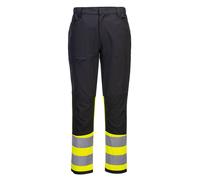 Portwest WX2 Eco Hi-Vis Class 1 Service Work Trousers Comfortable stretch Pants