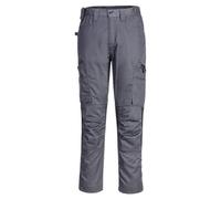 Portwest CD881 WX2 Eco Stretch Trade Trousers Metal Grey Waist: 40&quo 40" 31"