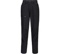 Portwest WX2 Eco Womens Stretch Work Trousers Black Size 24 31"