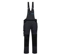 Portwest WX3 Bib and Brace, Size: L, Colour: Metal Grey, T704MGRL