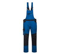 Portwest WX3 Bib and Brace, Size: L, Colour: Persian Blue, T704PBRL