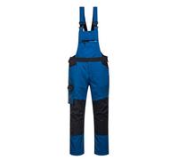 Portwest WX3 Bib and Brace, Size: M, Colour: Persian Blue, T704PBRM