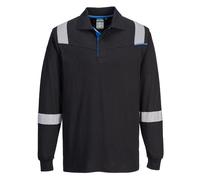 Portwest WX3 Modaflame Knit FR Long Sleeve Polo Shirt Flame Resistant FR711