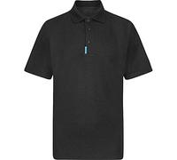 Portwest WX3 Polo Shirt, Size: M, Colour: Black, T720BKRM