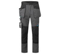 PORTWEST WX3 Slim Fit Stretch Work Trousers Holster & Kneepad Pockets Pants T719