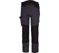 Portwest T701 Mens WX3 Work Trousers - Reinforced Safety Workwear Trousers with Kneepad Protection Metal Grey, 28