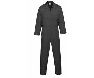 Portwest Zipped Overall Work Mechanic Boiler Suit-Regular C813 Liverpool