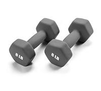Portzon Weights Dumbbells 10 Colors Options Compatible with Set of 2 Neoprene Dumbbells Set,1-15 LB, Anti-Slip, Anti-roll, Hex Shape