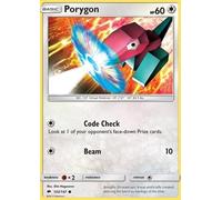 Porygon 103/147 Common Pokemon Card (Burning Shadows) + 1x TitanCards® Toploader