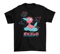 Porygon 2 Japan Men T Shirt Unisex Mens Adult Cotton TV 3D Gameboy New Black
