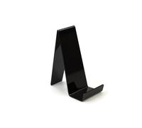 Pos Display Shop 5 x Black Medium Narrow Acrylic Book Display Stand Product Holder Easel, with Lip 200mm High x 90mm Wide - PDS8275 (Black)