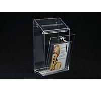 Pos Display Shop Small Lockable Clear Acrylic Suggestion Ideas Comments Feedback Collection Box PDS9463A6 (Clear)